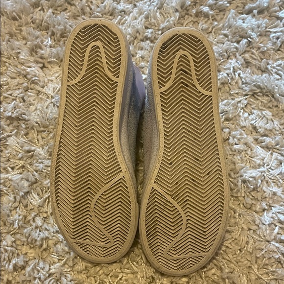 Nike Kid’s High-Top Sneakers - Gold-Purple - Picture 4 of 7